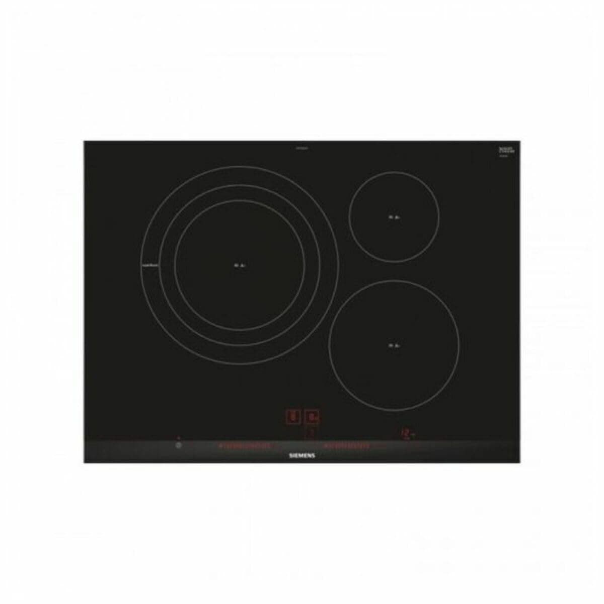 Siemens eh775ldc1e Integrated Black Induction Hob – Plate (Built-in, Induction, Black, Sensor, Top Front, 50/60 Hz)