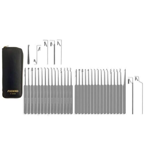 Southord37 Piece Slimline (Euro) Lock pick-set