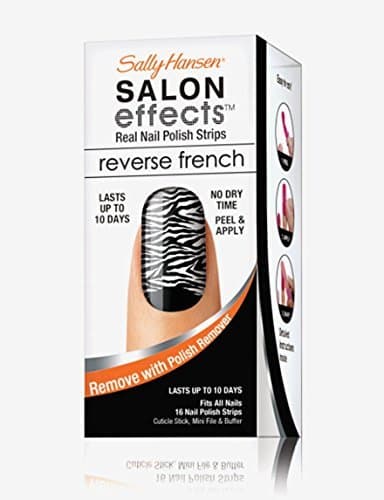 Sally Hansen Salon Effects ~ Reverse French ~ Real Nail Polish Strips ~ Horse A-Round 004 by Salley by Salley