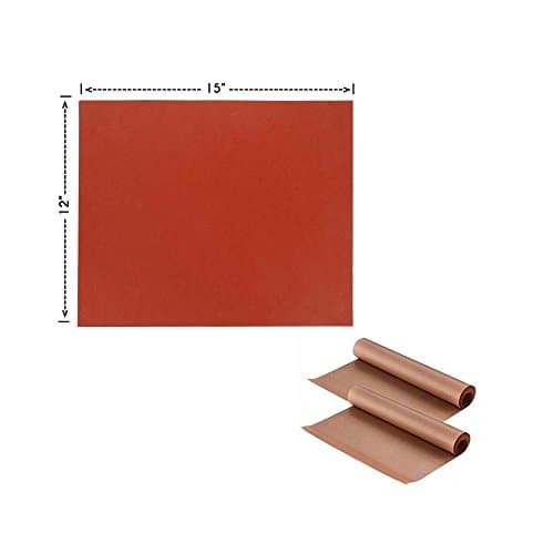 FineToday 12” ×15” Silicone Pad for Flat Heat Press Replacement - 2 Free Teflon Sheets