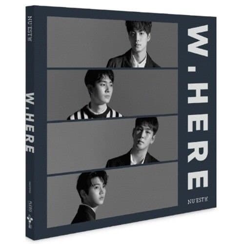 NU'EST W NEW ALBUM PORTRAIT VER. Photobook+Mini Photobook+PhotoCard+Poster On Pack K-POP Sealed