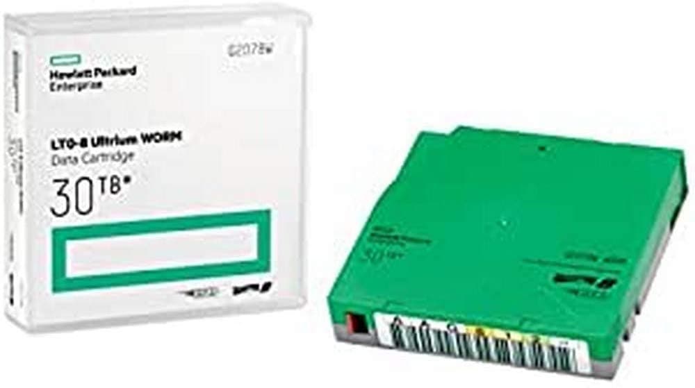 Hewlett Packard Enterprise HPE LTO-8 Ultrium 30TB WORM Data Cartridge