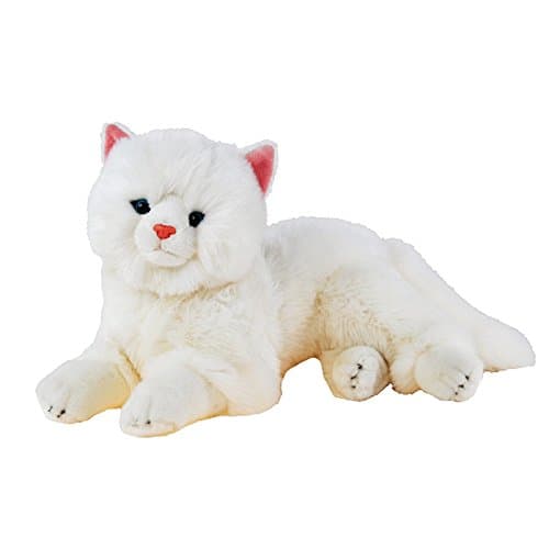 Elka Australia Persian Cat Mittens Stuffed Animal Toy 19"/48cm White