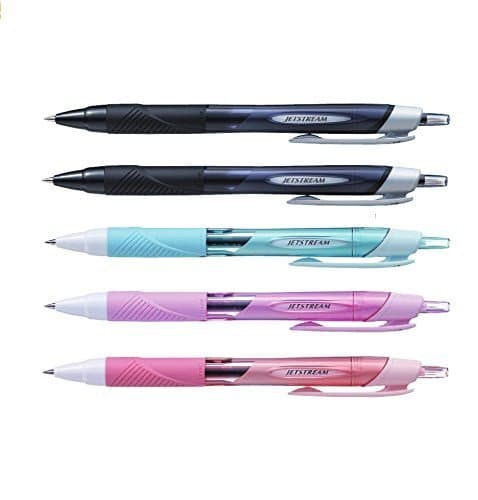 Uni Jetstream SXN-150-38 5P MIX GEL INK BALL PEN 0.38MM (SET OF 5)BLACK