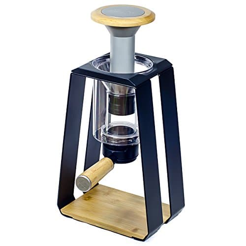 Trinity ONE 3-in-1 Press Drip, Immersion Specialty Coffee Maker, Black