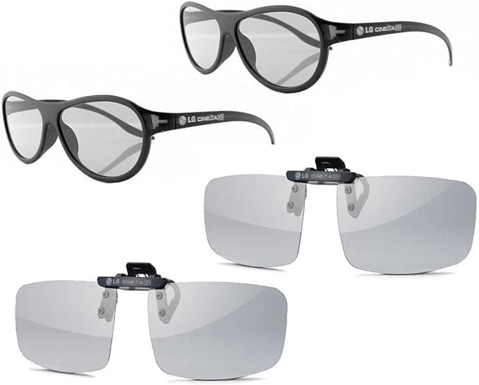 AG-F314 3D Glasses for LG 55EC930V 55” CURVED OLED TV