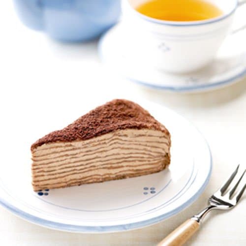 Hokkaido Mill crepe (raw chocolate) about 80gX4 pieces