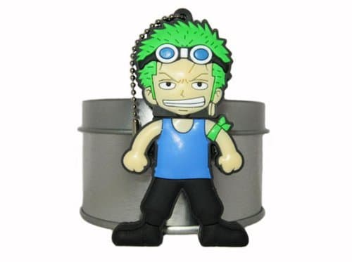 Euroge Tech 32GB USB Flash Drive Stick One Piece Roronoa Zoro