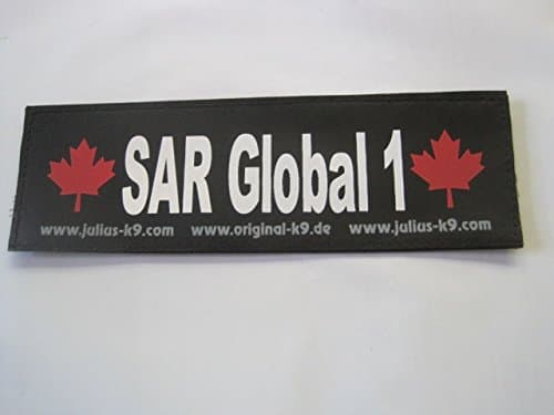 LabelsSAR Global 1 (Small) Package of 2 Julius-K9 for Harnesses