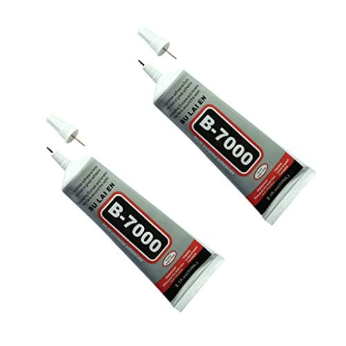 youeneom Strong Super B-7000 Needle Design Multi-Function Glues Paste Adhesive Suitable for Glass Touch Screen Cell Phone Jewelery Crafts Repair 2 pcs (2X 50ml)