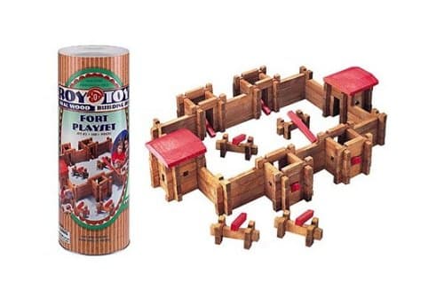 Roy Toy Classic Fort in Large Canister