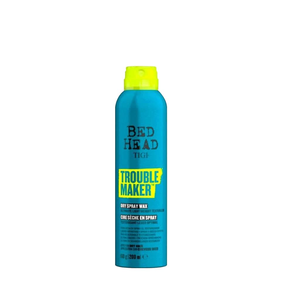 Bed Head by TIGI - Trouble Maker Dry Spray Hair Wax - Texture Finishing Spray - 200 ml