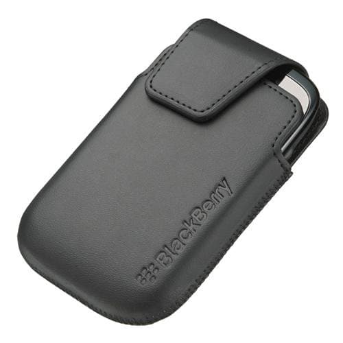 Curve 9310/9320 Premium Leather Pouch Holster Case With Belt Clip To Carry- Black