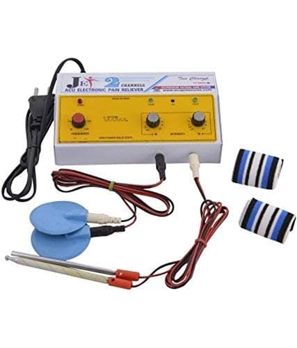 ACS T.E.N.S. Digital Electrical Tens Acupuncture Therapy Massager/Body Massager. Slimming Body Stimulation Machine (4 CHANNEL)