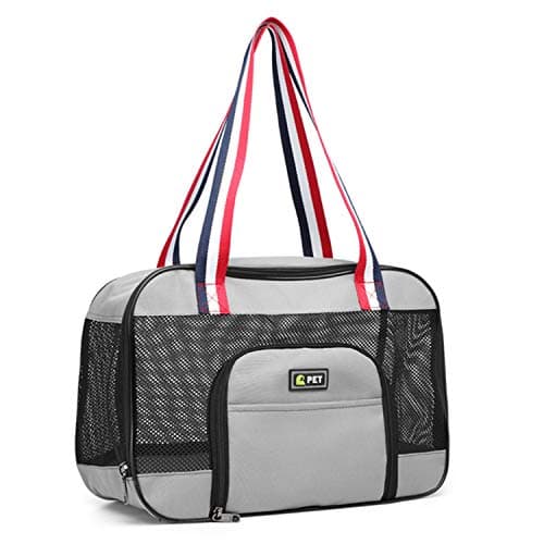 Forpet Soft Sided Pet Carrier for Small Cats Dogs, Portable Dog Carrier Backpack Versatile for Subway Hiking Traveling