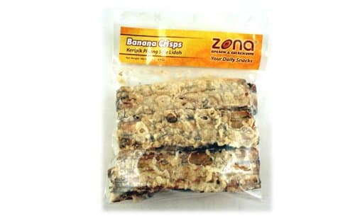 Keripik Pisang Sale Lidah (Banana Crisps) - 4.4oz (Pack of 6)