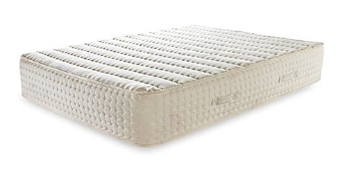 PlushBeds Botanical Bliss Organic Latex Mattress, Twin XL 12” Medium-Firm, Pure Wool, Organic Cotton