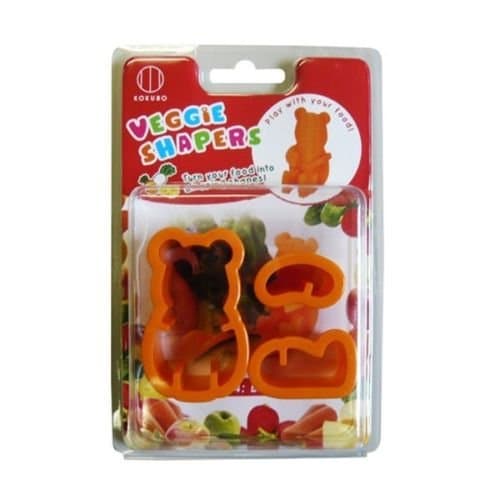 Japanese Kokubo Veggie Shapers Fruit Vegetable Mold Bento Box Party Food Kids