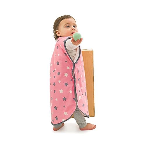 Mini Mumu Open Bottom Wearable Blanket Sleep Sack for Baby Toddler, Mini Starlet (Small)