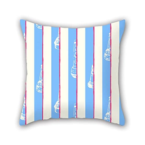 16 X 16 Inches / 40 By 40 Cm Stripe Pillow Covers Both Sides Ornament And Gift To Wife Relatives Drawing Room Dinning Room Bench