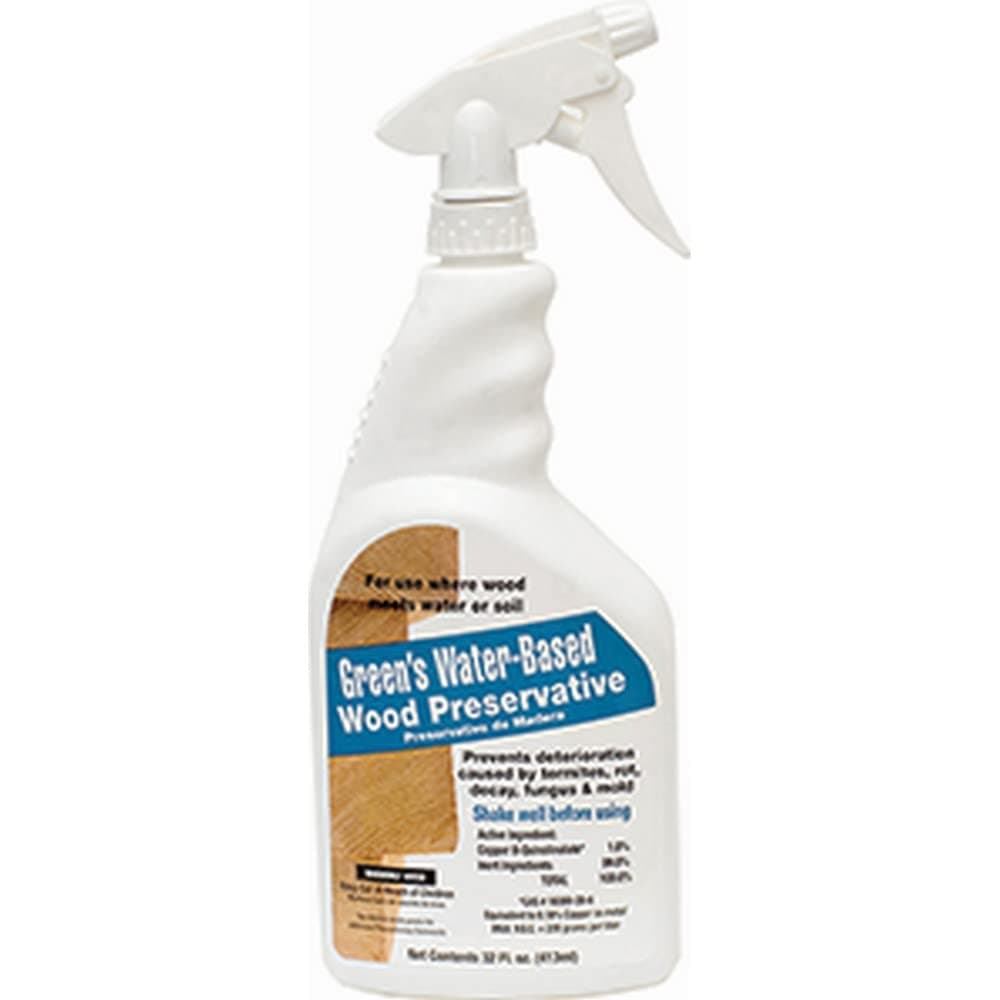 1 Quart Green's Clear Wood Preservative