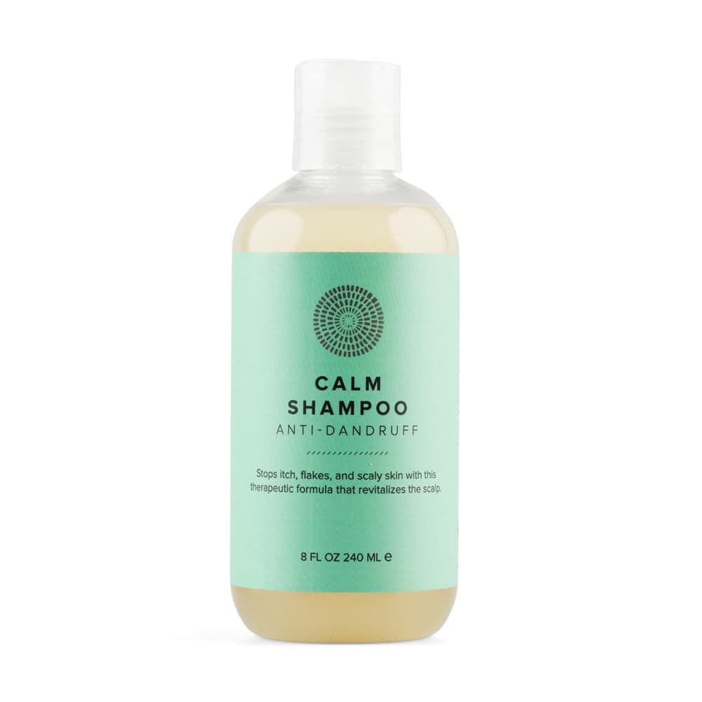 Hairprint Calm Anti-Dandruff Shampoo | Mildest Formula for Scalp Health | Contains White Willow Bark & Plant Oils | Dye-Free and Non-Toxic Formula (8 Fl Oz)