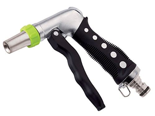 Aquajet 416 B Front Trigger Chromed Metal Spray Gun with Comfort Grip in Blister, Silver, 30 x 30 x 30 cm