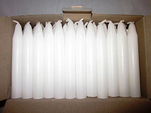 Israeli Extra Sabbath Candles Deluxe, 1 Box - 72 Candles