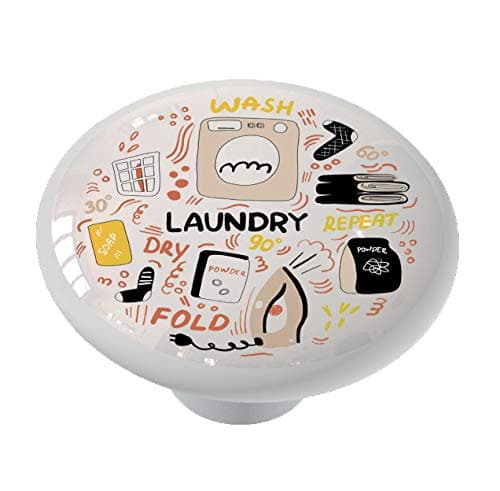 Whimsical Laundry Laundry Room Drawer/Cabinet Knob