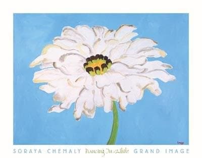 Soraya Chemaly - Dancing In White Art Print NO LONGER IN PRINT - LAST ONE!!
