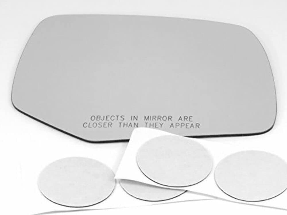 Fits 08-12 Escape, 08-11 Mariner, Tribute Right Passenger Convex Mirror Glass Lens without original blind spot lens w/Adhesive USA non heated