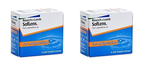 Bausch & Lomb Soflens Toric (Alphafilcon A) For Astigmatism Contact Lenses (12_Lens Pack)