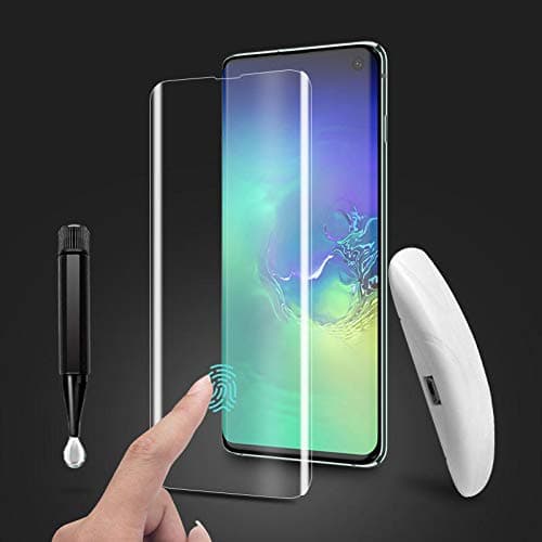 Kavacha Mi Redmi 10 Tempered Glass, Full Adhesive UV Glue Curved Edge to Edge Full Coverage Tempered Glass Protective Cover for Mi Redmi10 (Mi Redmi 10 Tempered Glass, Black)