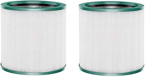 Fette Filter - Air Purifier Filter Compatible with Dyson Tower Purifier for TP01, TP02, TP03, BP01, Models. Compare to Part # 968126-03 (Pack of 2)
