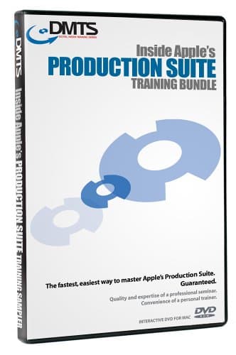 DMTS Inside Apple Production Suite Training DVD Bundle