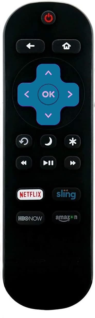 Replacement Remote for Sharp Roku TV