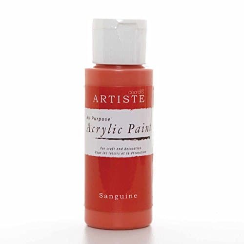 ARTISTE Acrylic Paint (2oz) -Sanguine, 3.4 x 3.4 x 9.9 cm