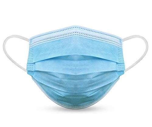 Yutown 5089 3-Ply Disposable Personal Protection Dust-Proof Anti Spittle Eye Maske for Earloop, 50 Stück