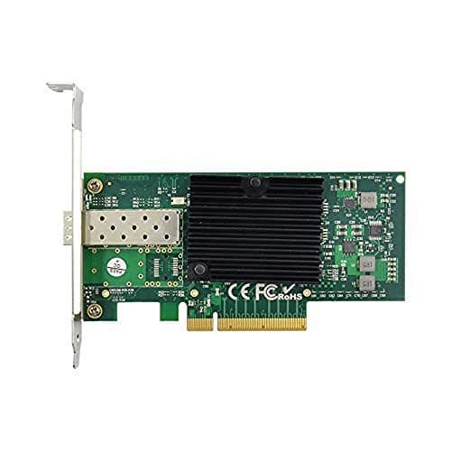 MEO PCI-E X8 to 10 Gigabit Server Fiber Network Card PCIe 10GbE SFP + Fiber Network Card 82599EN chipset