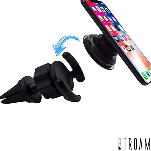 Car Mount Air Vent Clip 360° Rotation for GPS and Navigation |Works with All Phone Types|