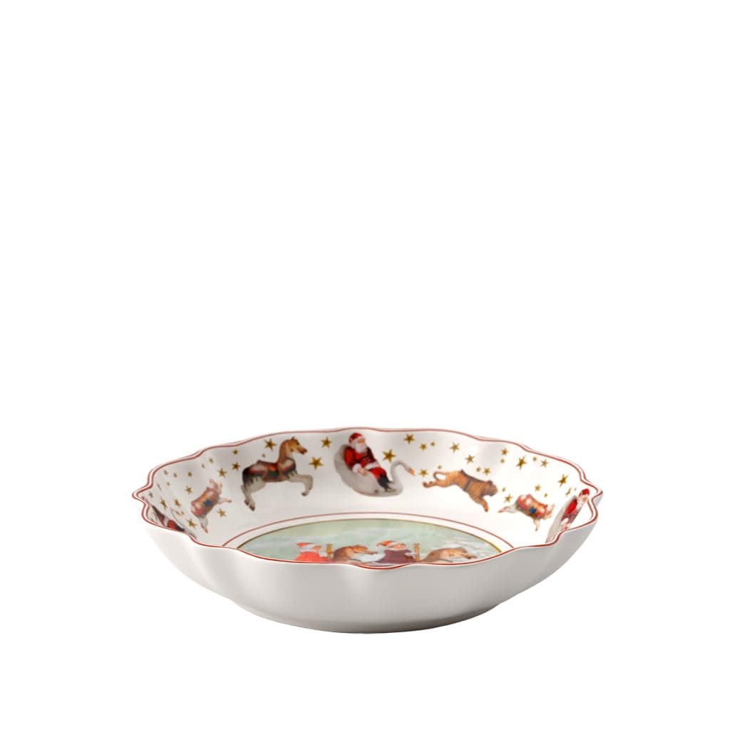 Villeroy & Boch – Annual Christmas Edition, Small Annual Bowl, Annual Edition 2024, Premium Porcelain, Exclusive Collector's Piece, 16.5 x 16.5 x 3.5 cm