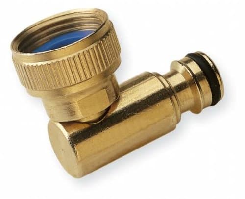 Aquajet 313 B Swivel Connector in Blister, Gold, 3/4-Inch