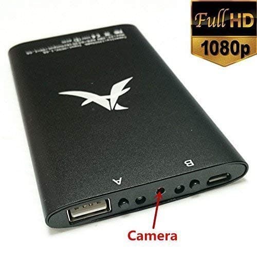 MLFMHR WiFi Hidden Spy Camera Power Bank HD 1080P Security Cameras Motion Activated Camcorder Support Remote View by Smartphone App (iOS or Android)
