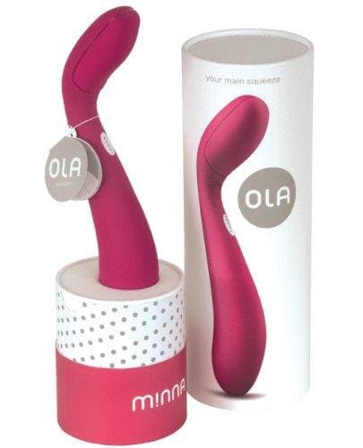 New Minna Ola Rechargeable Massager Intense Pink