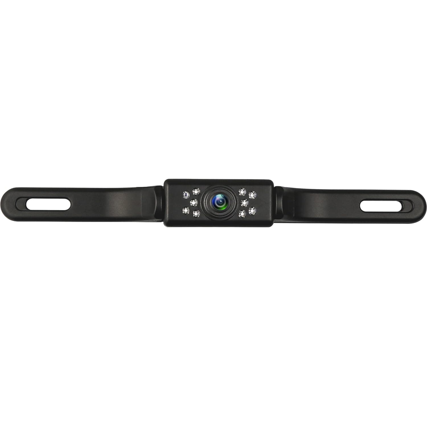 GLK Car Backup Camera HD Night Vision Rear View Camera License Plate Camera with 9 LED Lights, Font & Rear Camera, Wide View Angle, IP69K Waterproof Reverse Camera for Cars,SUV,Trucks,RV, Pickup