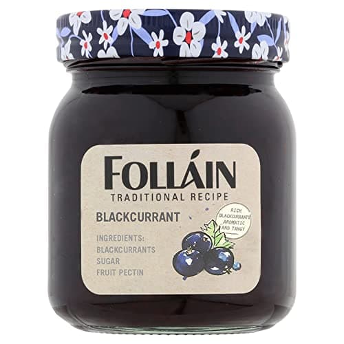 Follain Irish Black Currant Jam 370-gram jar Imported from Ireland
