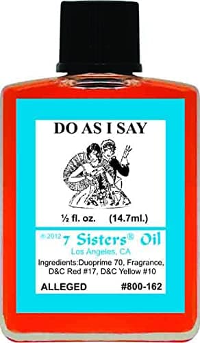 Do As I Say Oil 1/2 fl. oz.