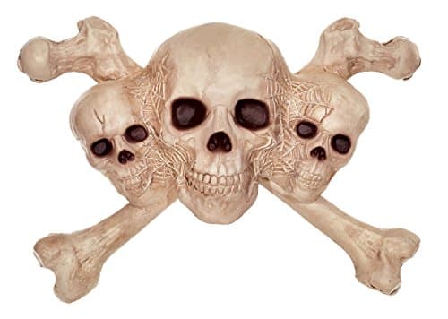 Crazy Bonez Skull & Crossbones Wall Decoration