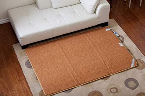 TheraMat Far Infrared (FIR) Floor Warmer, with Negative Ions and Electric Radiation Shielding (79" x 55")