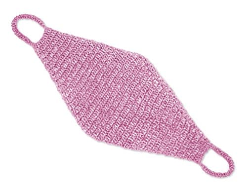 The Back Scrubber #1 Bath Shower  Cleansing Loofah-style Body Exfoliator For Healthy Skin Care. (Pink) by Bish Bish